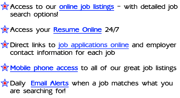 online job search resume access mobile